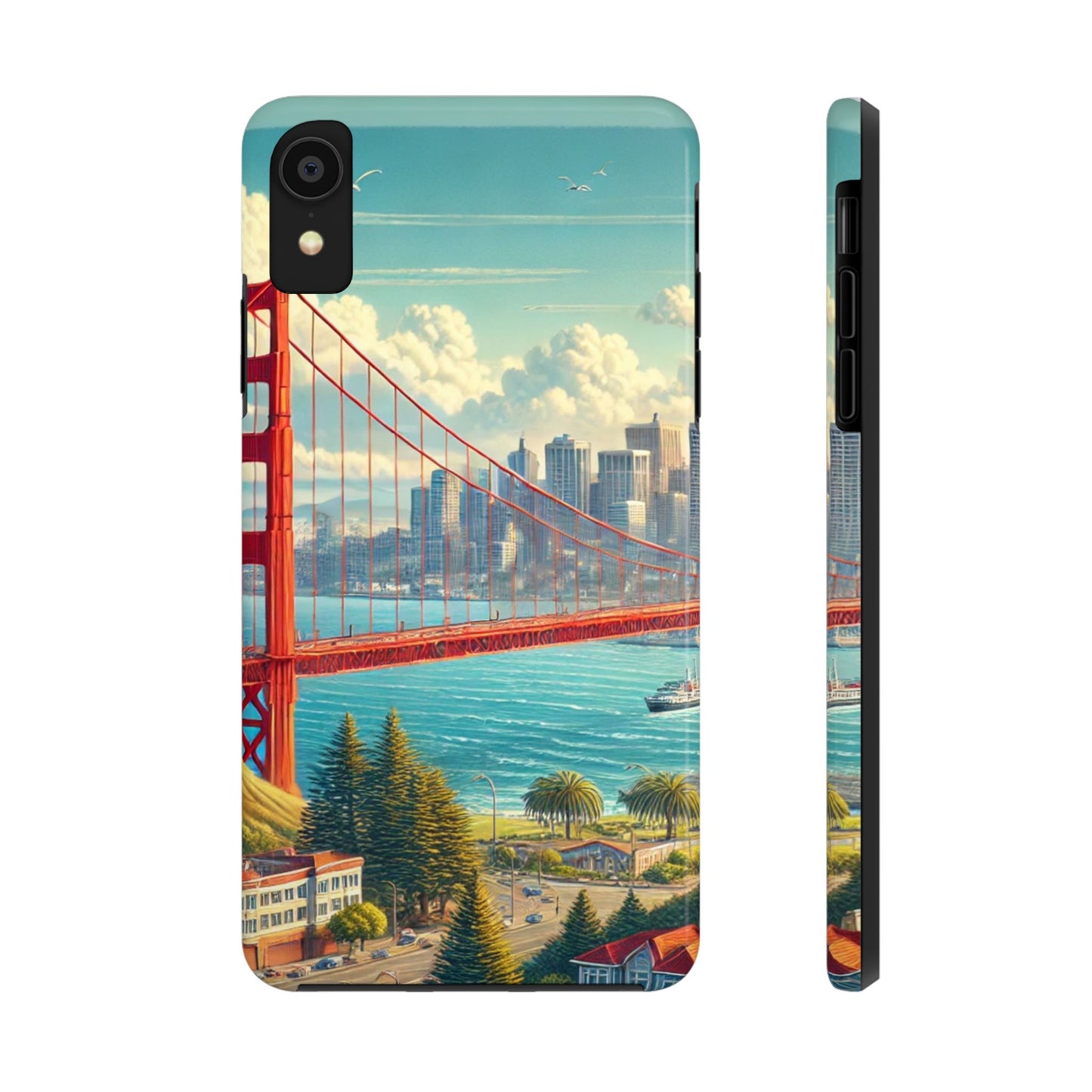 San Francisco Skyline Tough Phone Cases