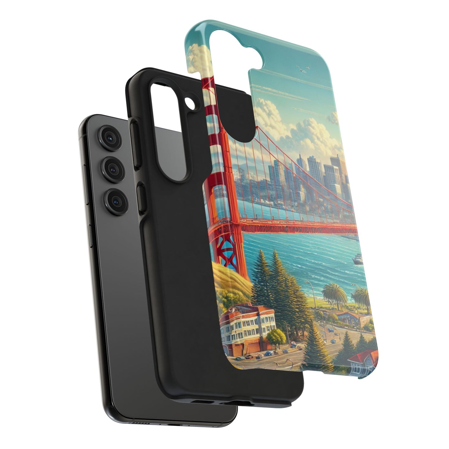 San Francisco Skyline Tough Phone Cases