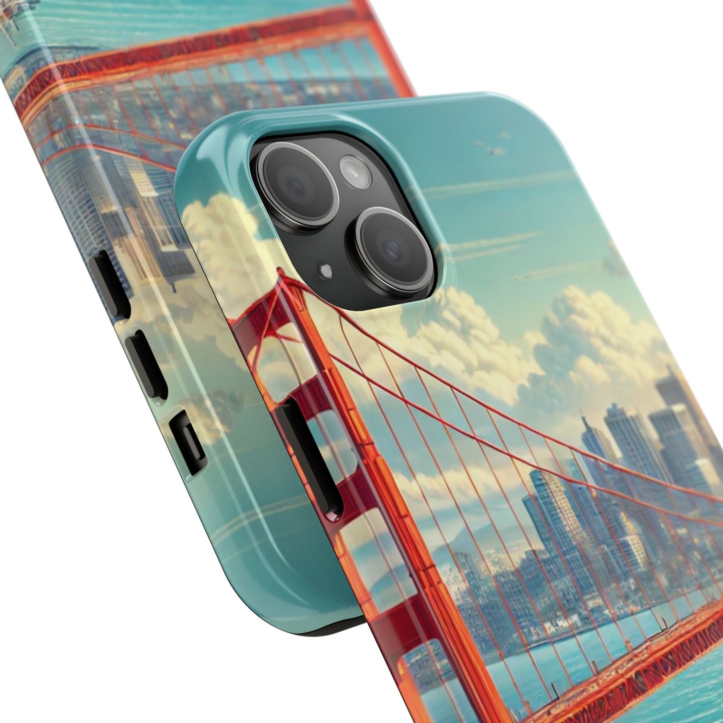 San Francisco Skyline Tough Phone Cases