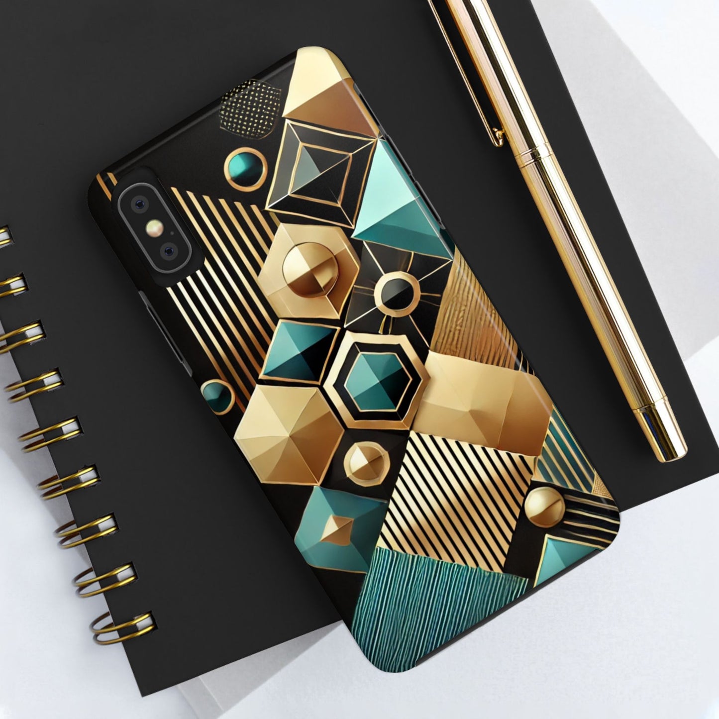 Elegant Geometric Tough Phone Cases