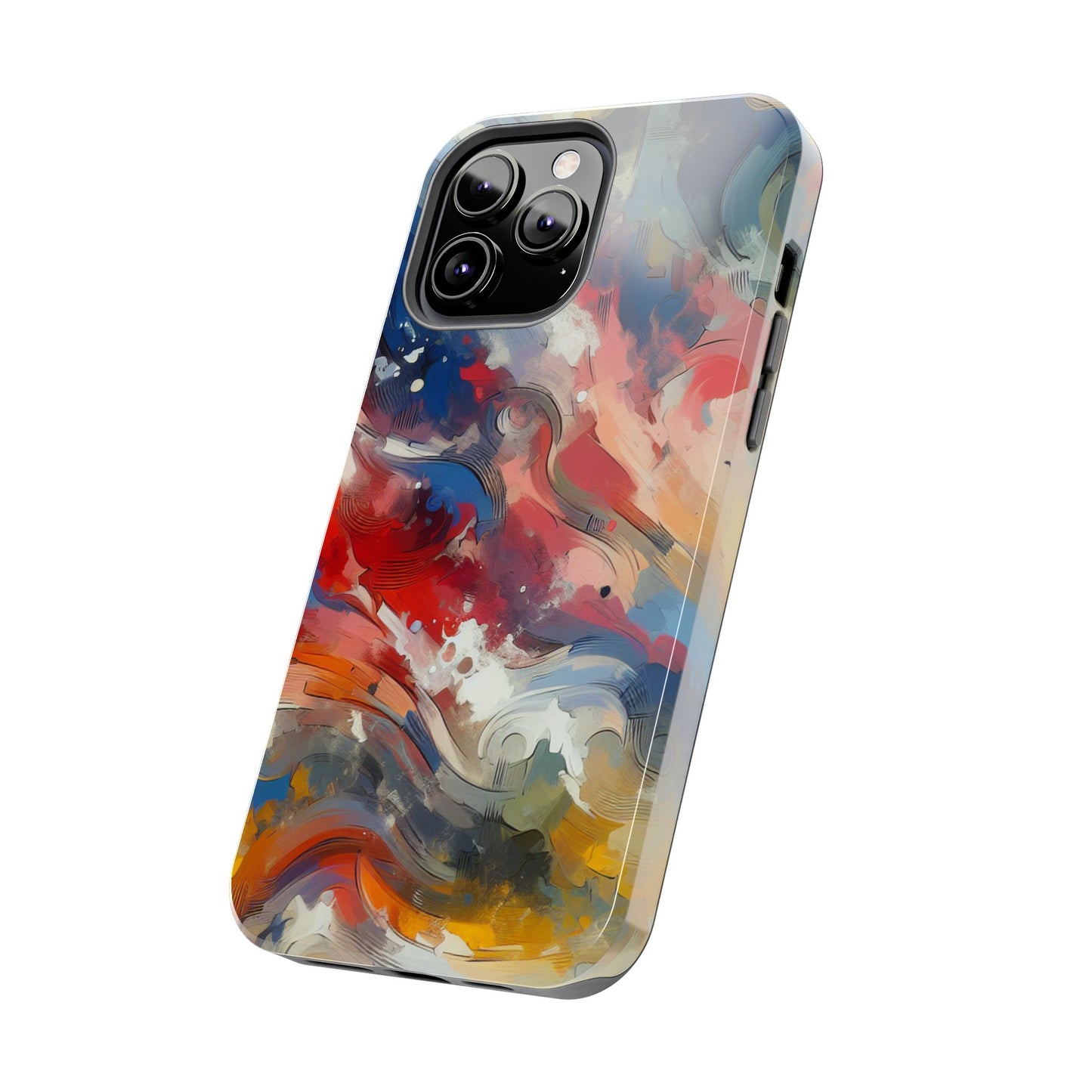 Vibrant abstract Pattern Tough Phone Cases