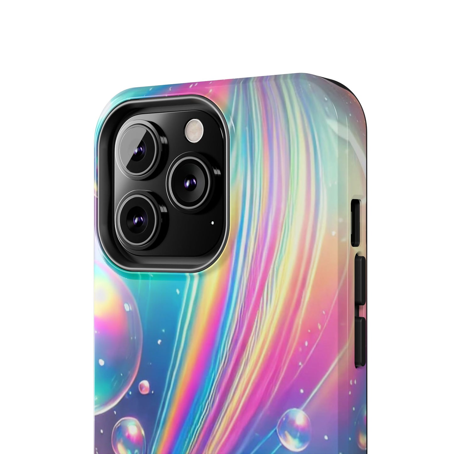 Iridescent colorful Tough Phone Cases