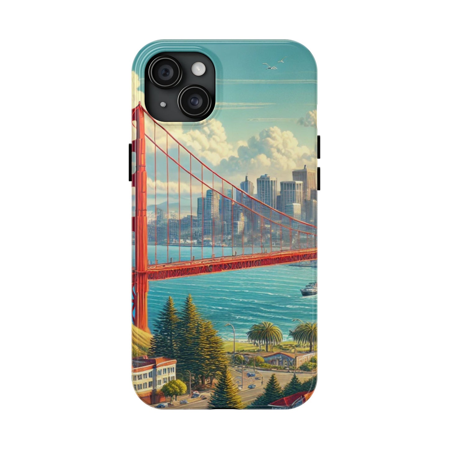 San Francisco Skyline Tough Phone Cases