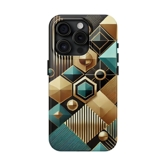 Elegant Geometric Tough Phone Cases