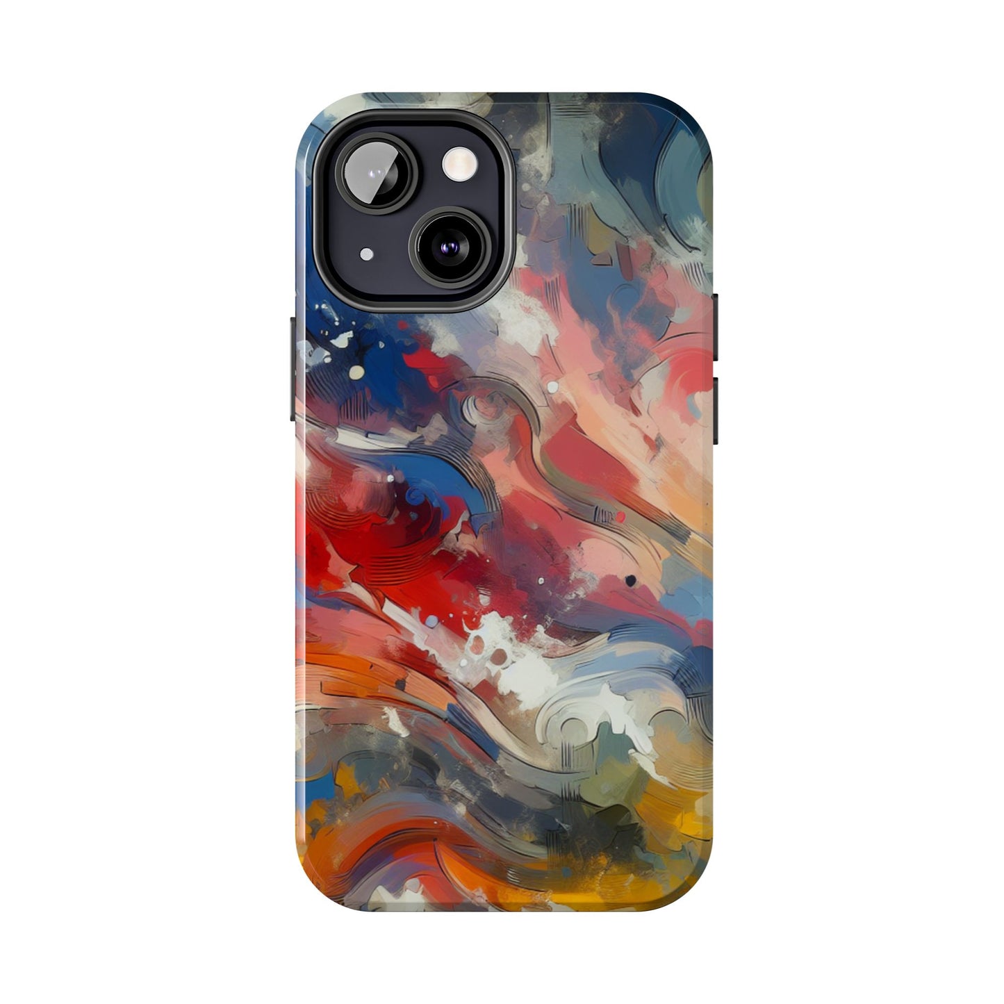 Vibrant abstract Pattern Tough Phone Cases