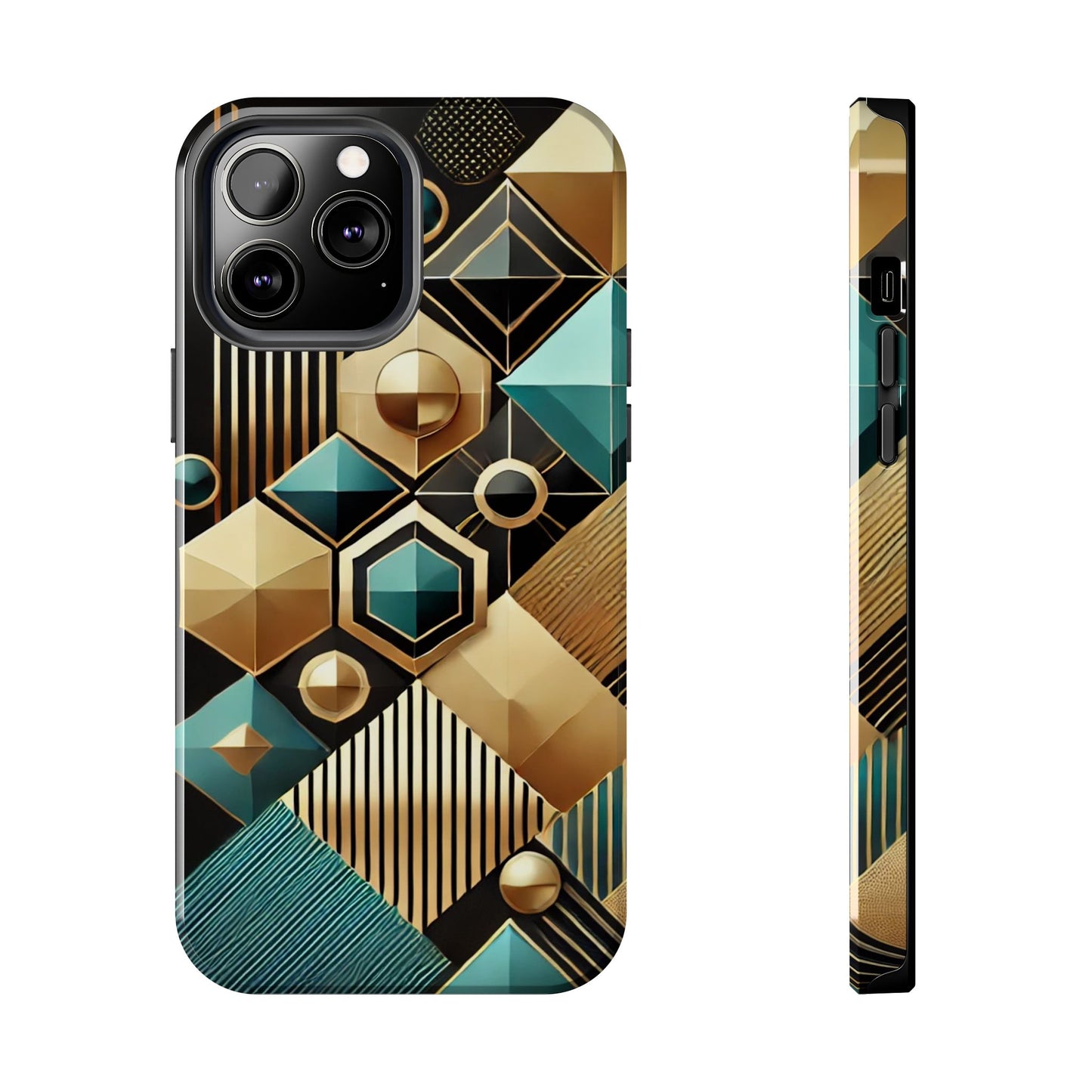 Elegant Geometric Tough Phone Cases