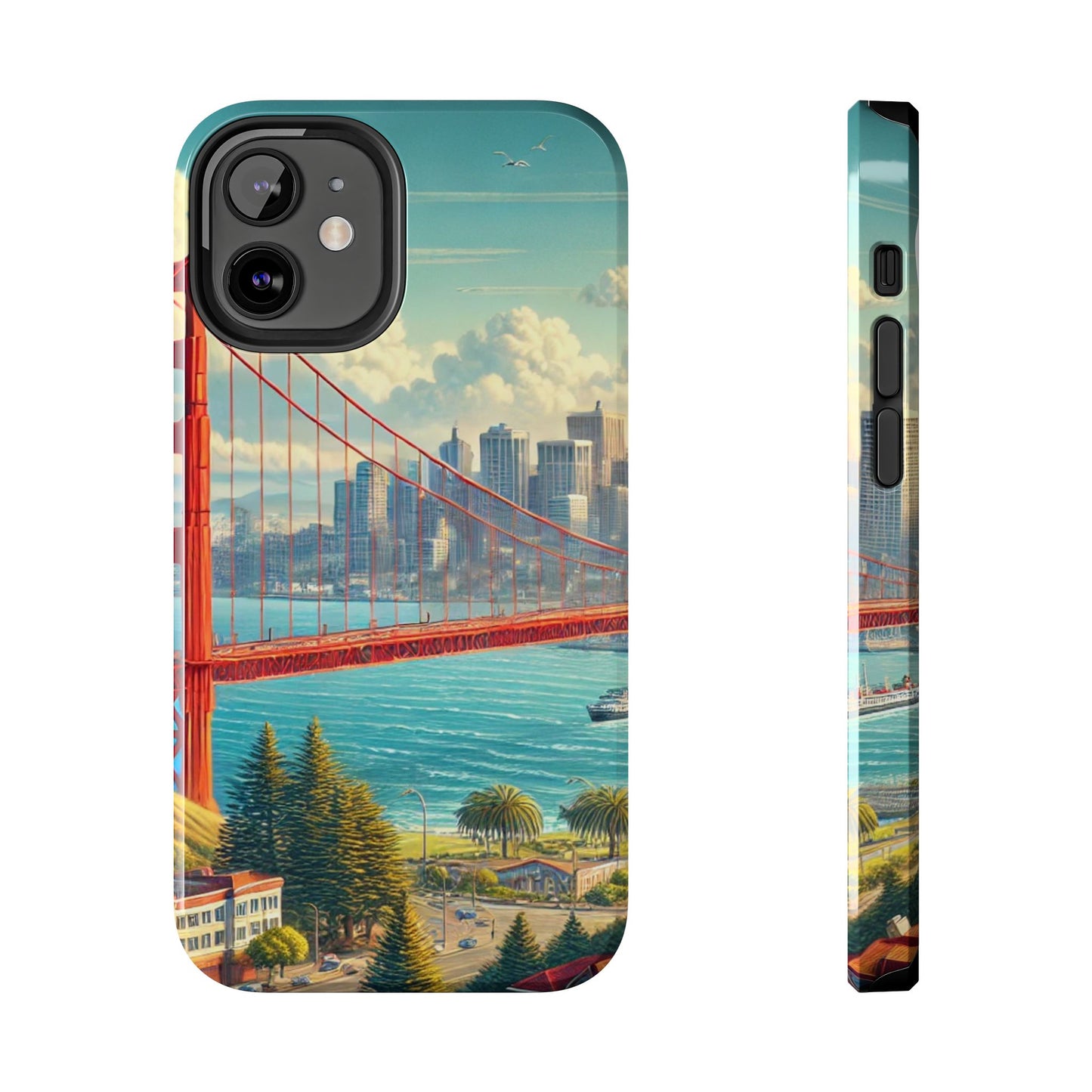 San Francisco Skyline Tough Phone Cases