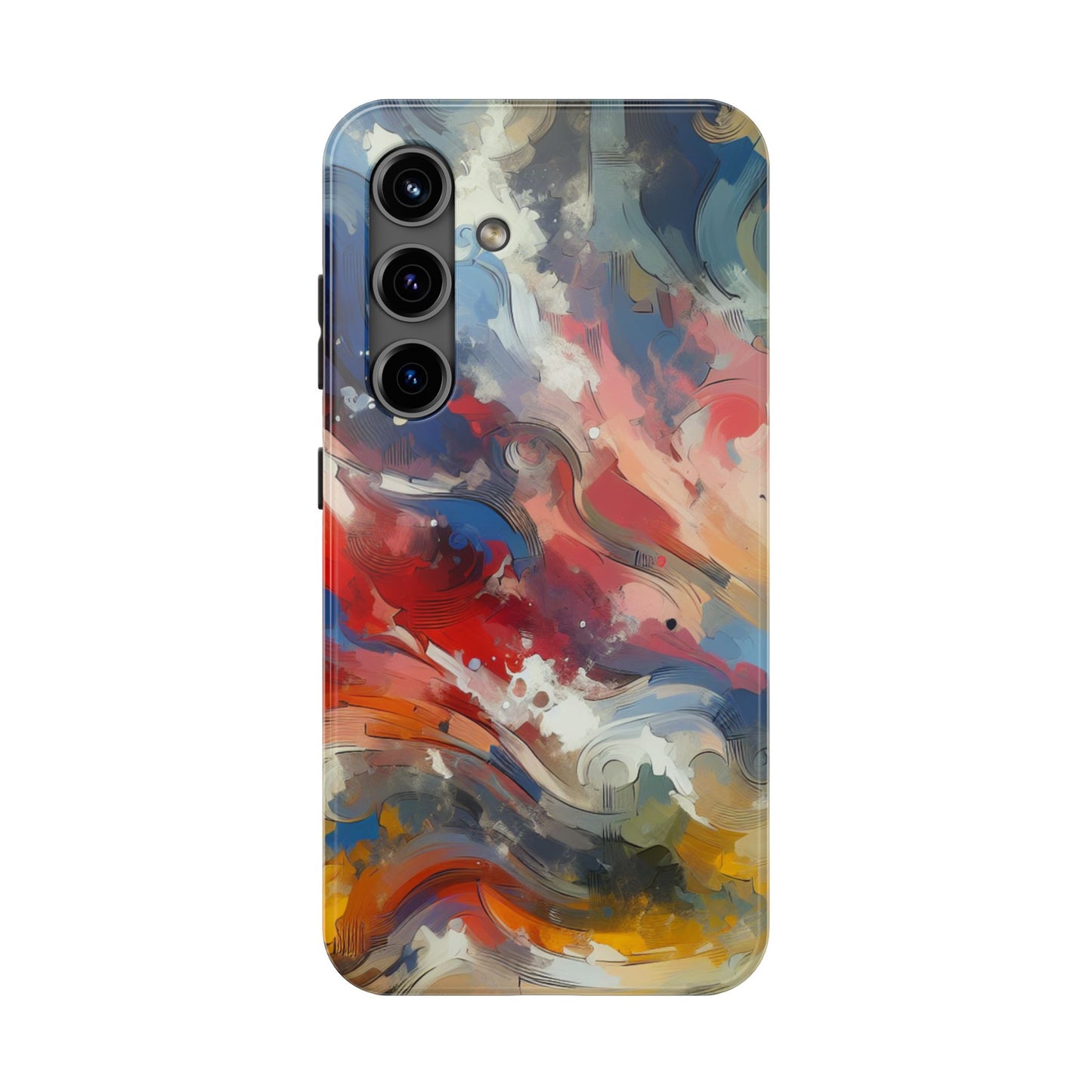 Vibrant abstract Pattern Tough Phone Cases