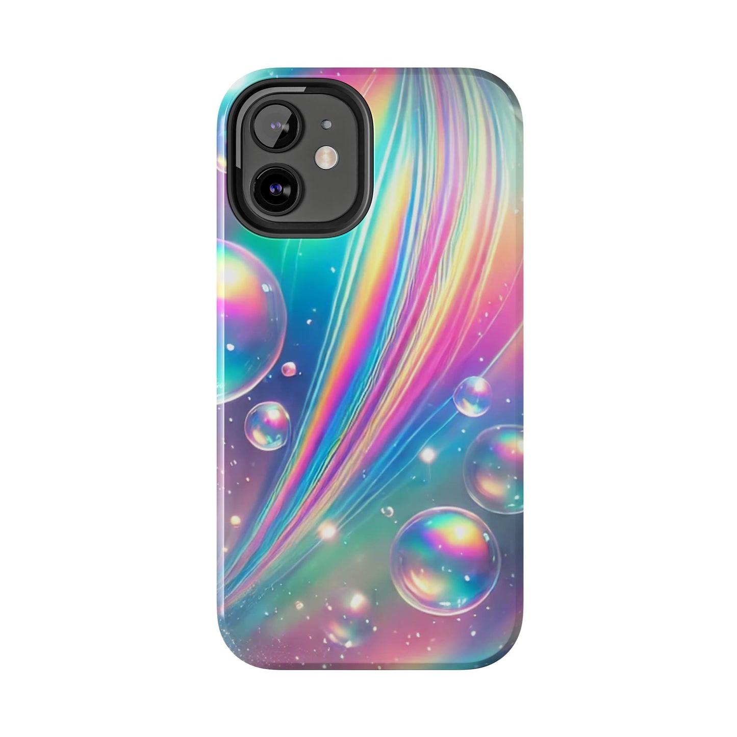 Iridescent colorful Tough Phone Cases