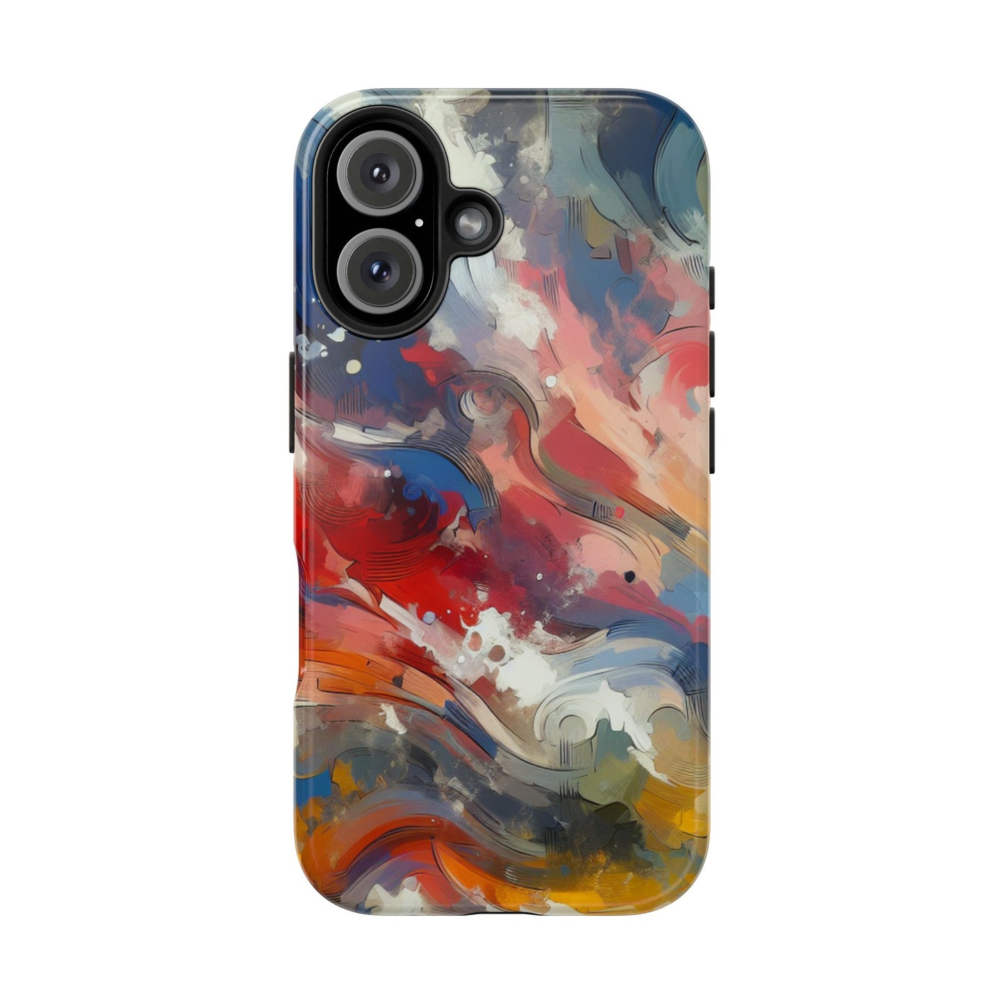 Vibrant abstract Pattern Tough Phone Cases