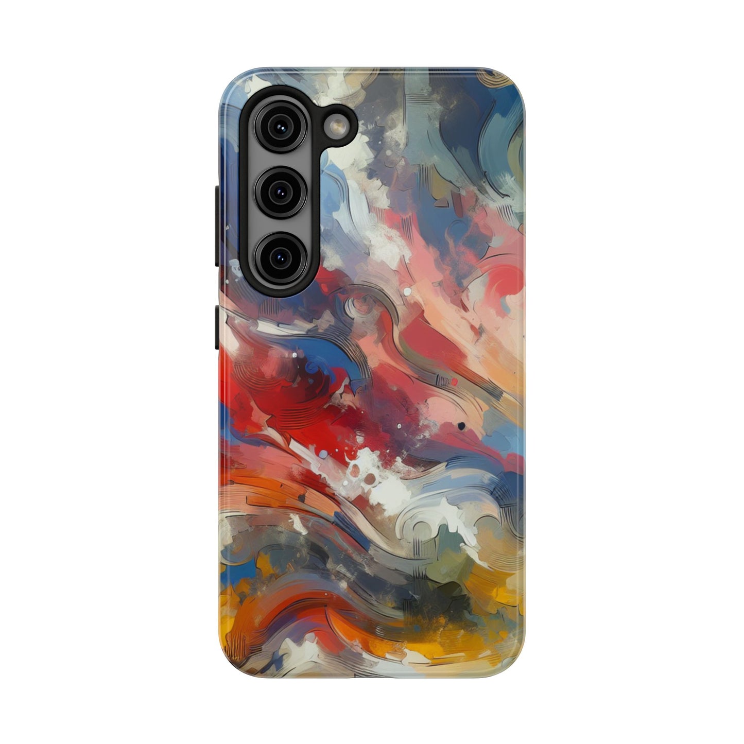 Vibrant abstract Pattern Tough Phone Cases