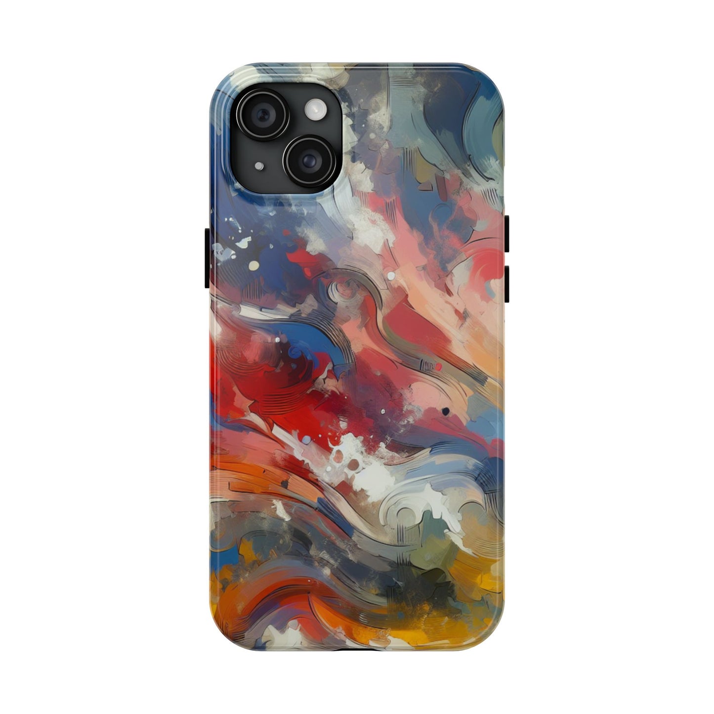 Vibrant abstract Pattern Tough Phone Cases