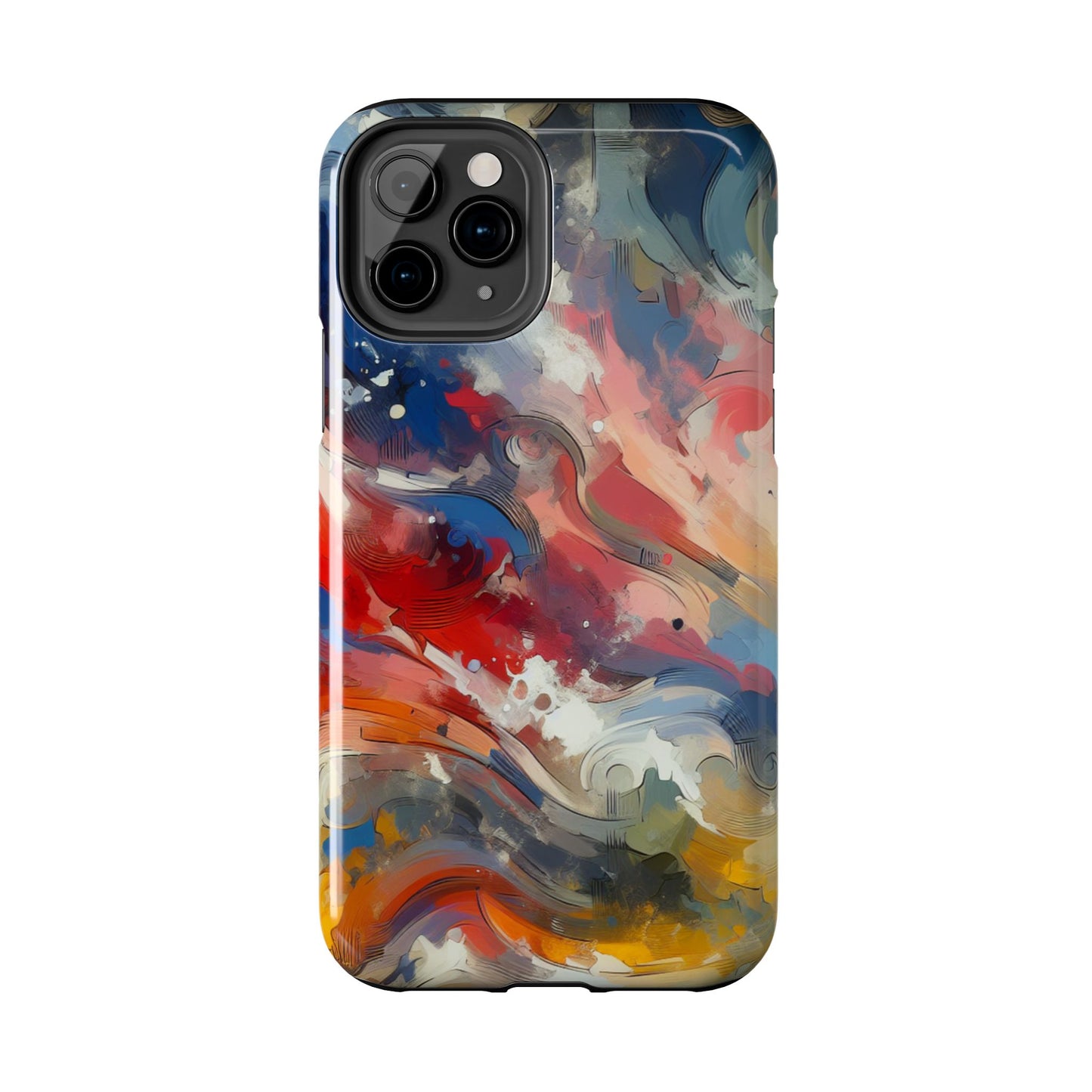 Vibrant abstract Pattern Tough Phone Cases