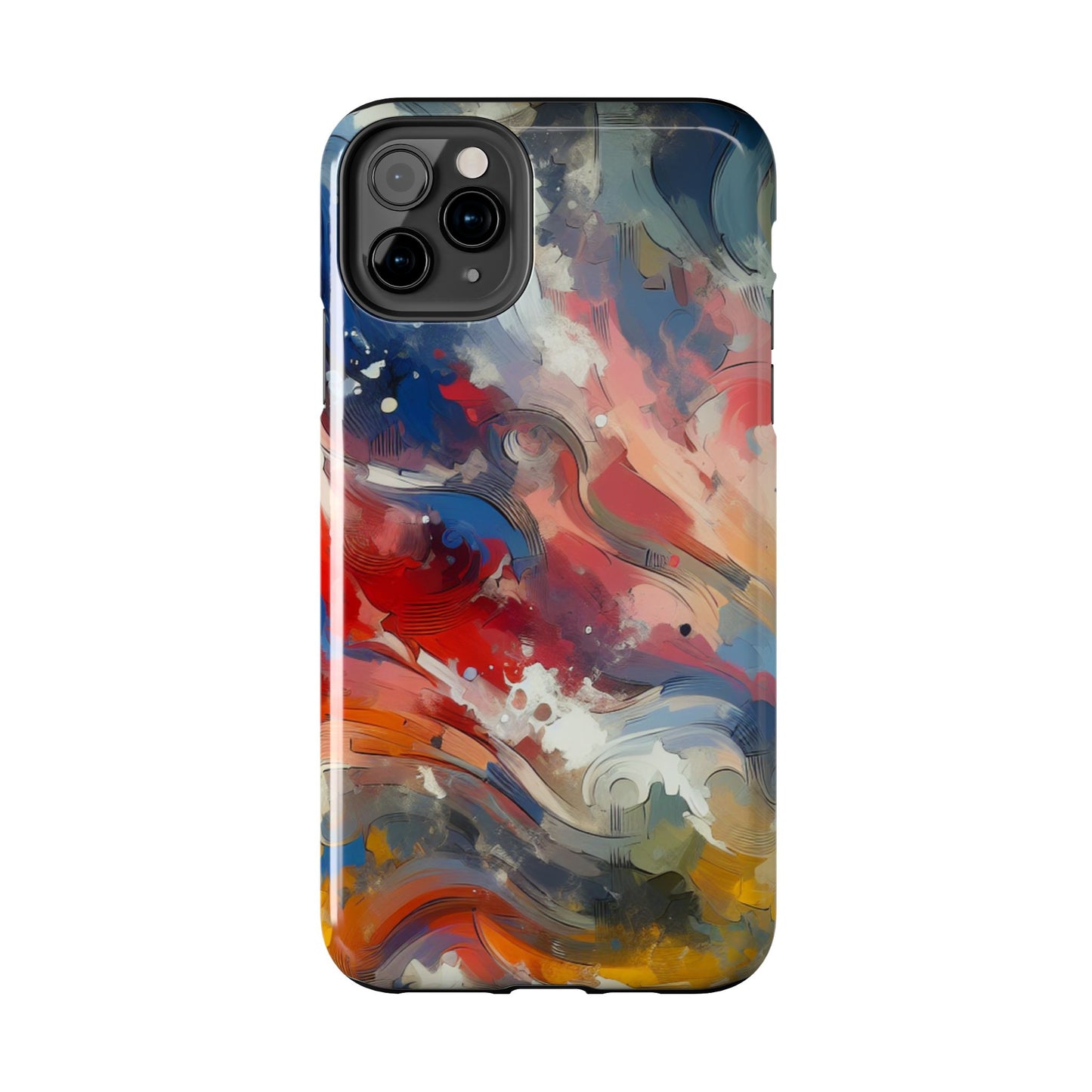 Vibrant abstract Pattern Tough Phone Cases